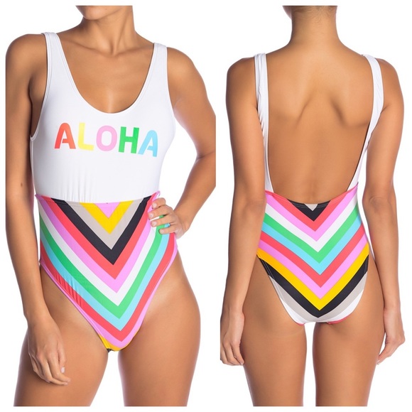 aloha one piece swimsuit
